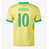Brazil Rodrygo Goes #10 Domaci Dres Copa America 2024 Kratak Rukav